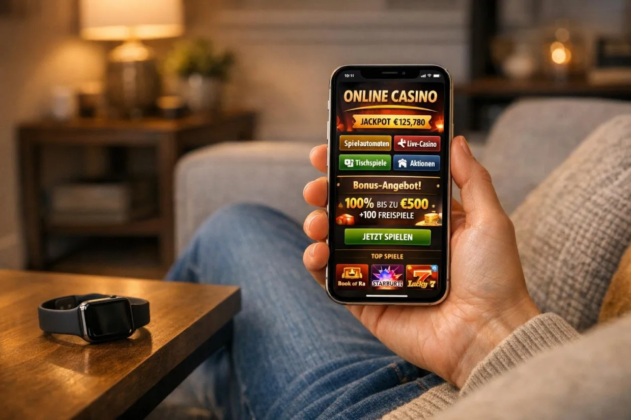 Mobiles Online Casino mit Apple Pay auf iPhone und Apple Watch
