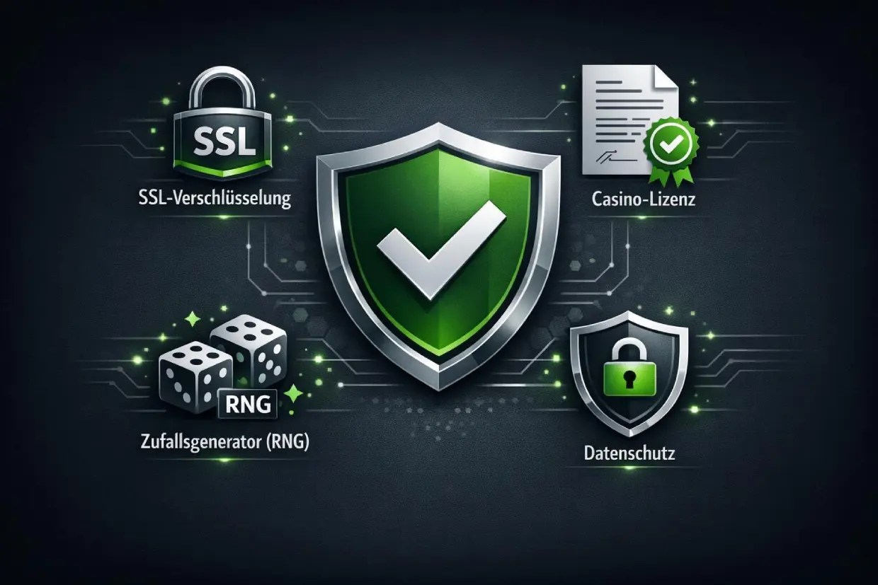 Online Casino Sicherheit Lizenz und Verschlüsselung
